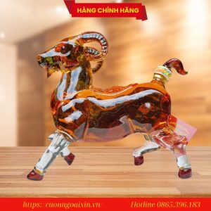 Rượu Linh Vật Hình Con Dê Năm 2027: Quà Tặng Phong Thủy Đẳng Cấp