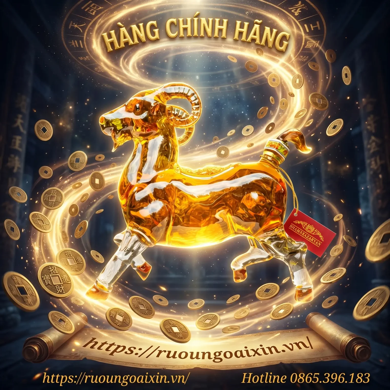 Các Mẫu Rượu Linh Vật Dê