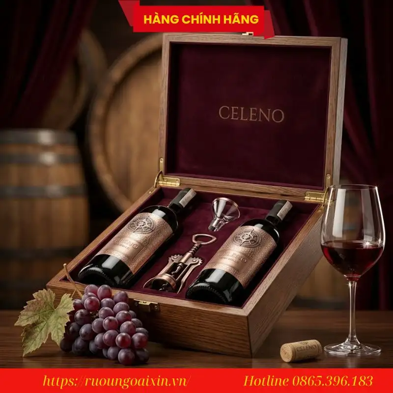 Rượu Vang Ngọt Celeno Semi Dolce Nhập Khẩu 7 Ruou vang ngot CELENO Semi Dolce 7